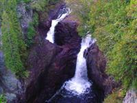 The Devil's Kettle Waterfalls
