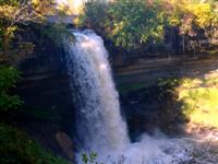 Minnehaha Falls in September
