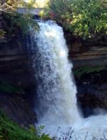 Minnehaha Falls in September