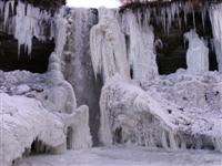 Minnehaha Falls, Winter