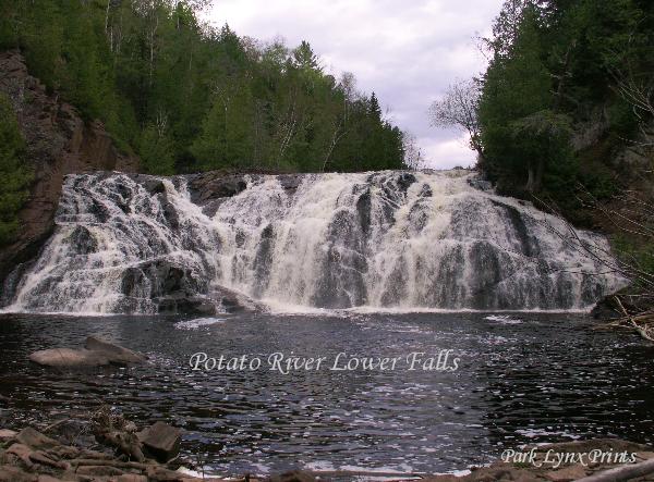 Potato River Lower Falls