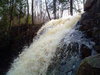 Splitrock Falls in April