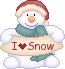 Image I love snow man