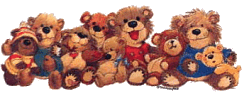 image of group 
teddies