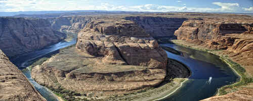 Colorado River Canyon View