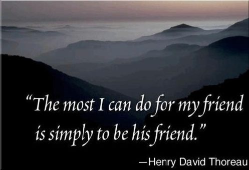 Being A Friend