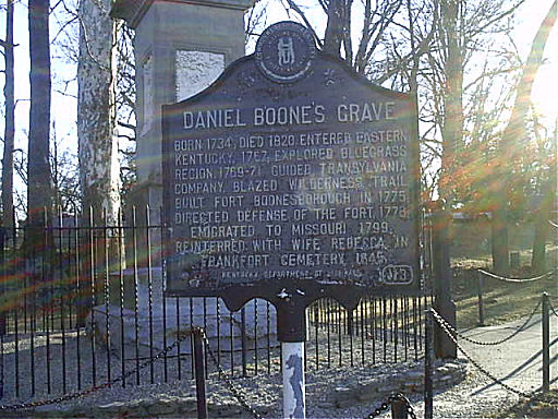 Daniel Boone Marker