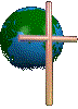 world with cross
