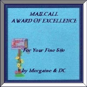 Morgaine's Excellence Award